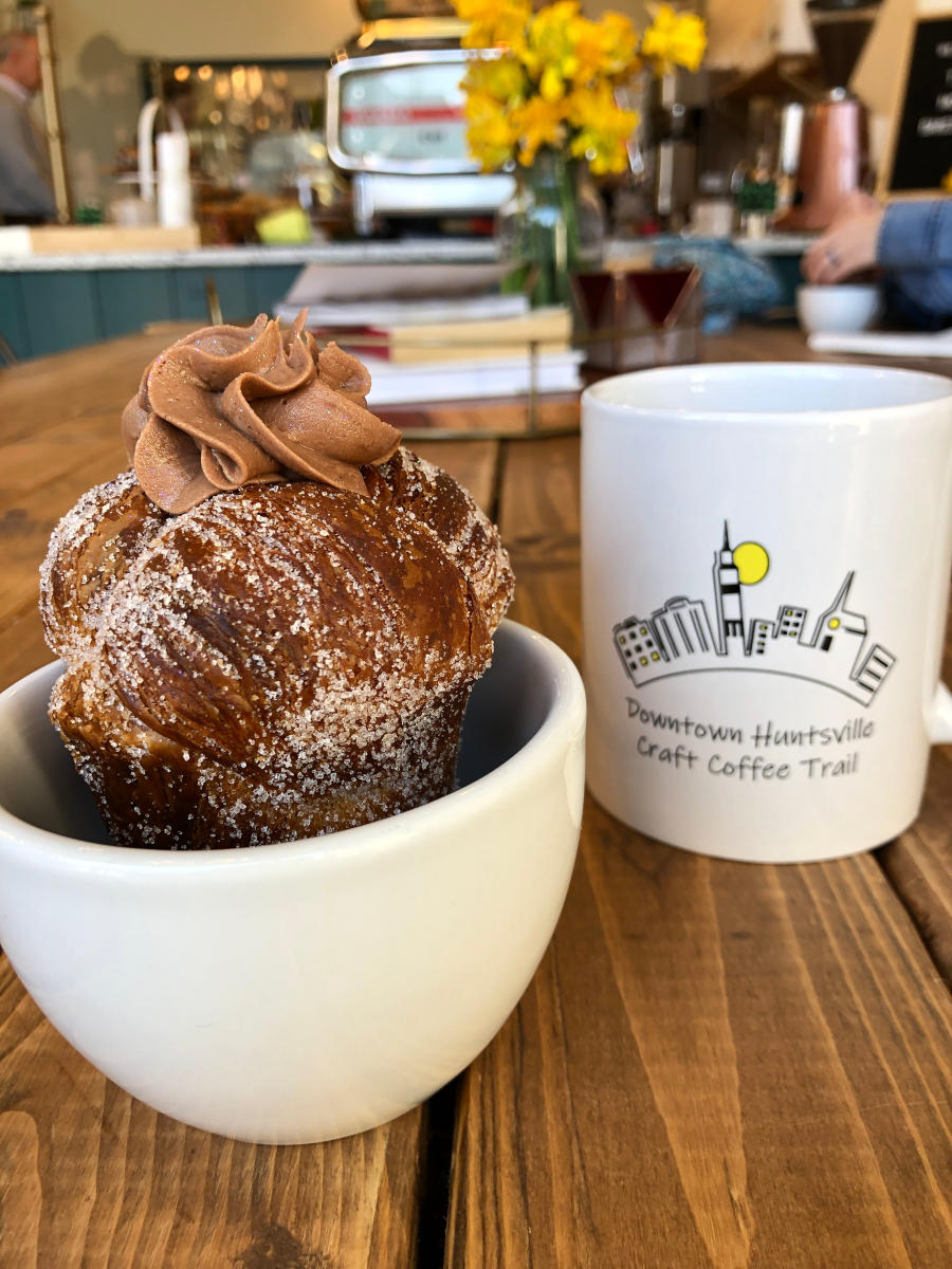 Moon Bakeshop Coffee Tail Cruffin