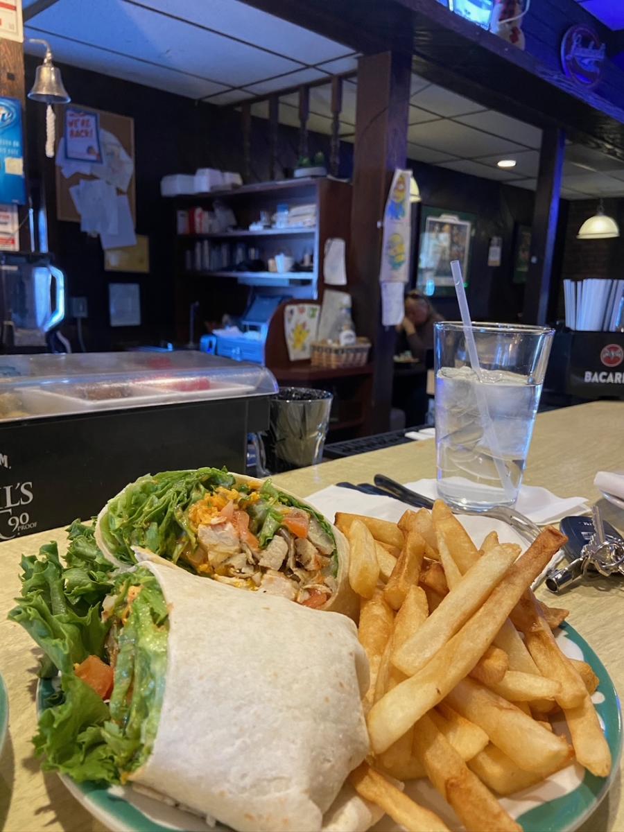 Wrap at Jansen's Bar and Restaurant