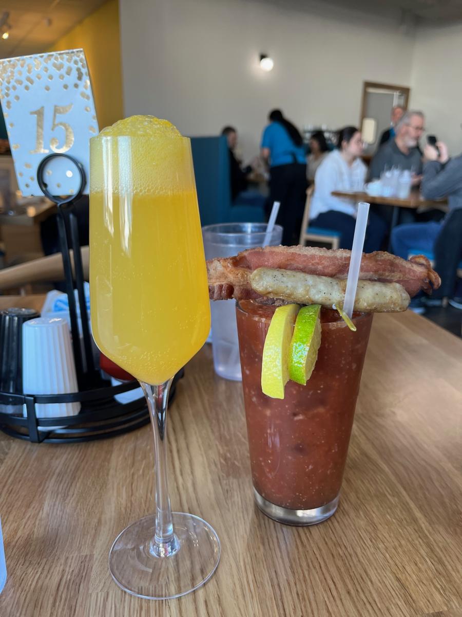 Brunch Cocktails at Good Yolk Cafe Oshkosh