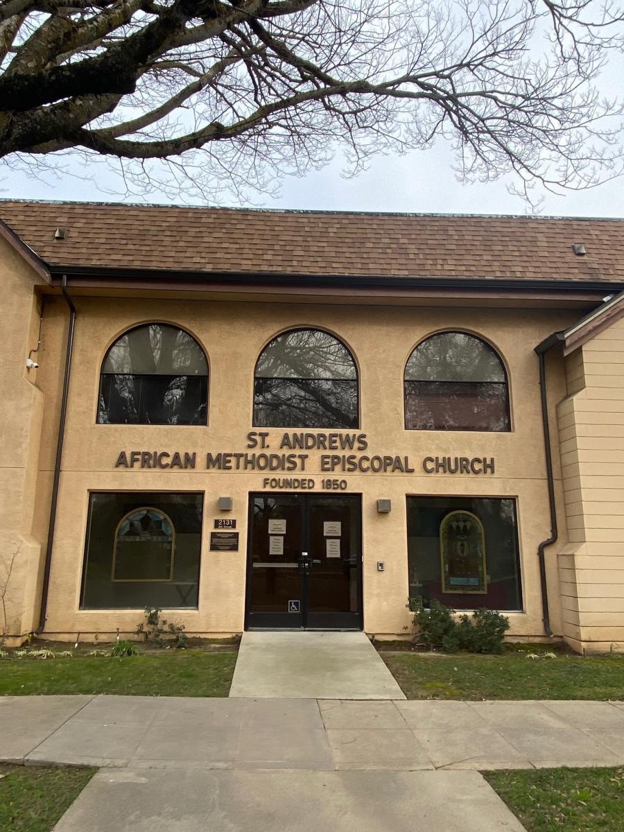 St. Andrews African Methodist Episcopal Church front