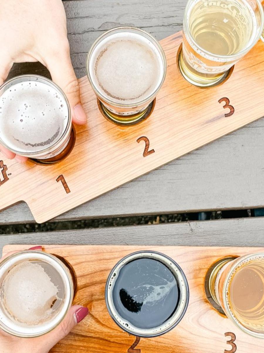 Stevens Point Brewery Beer Flight