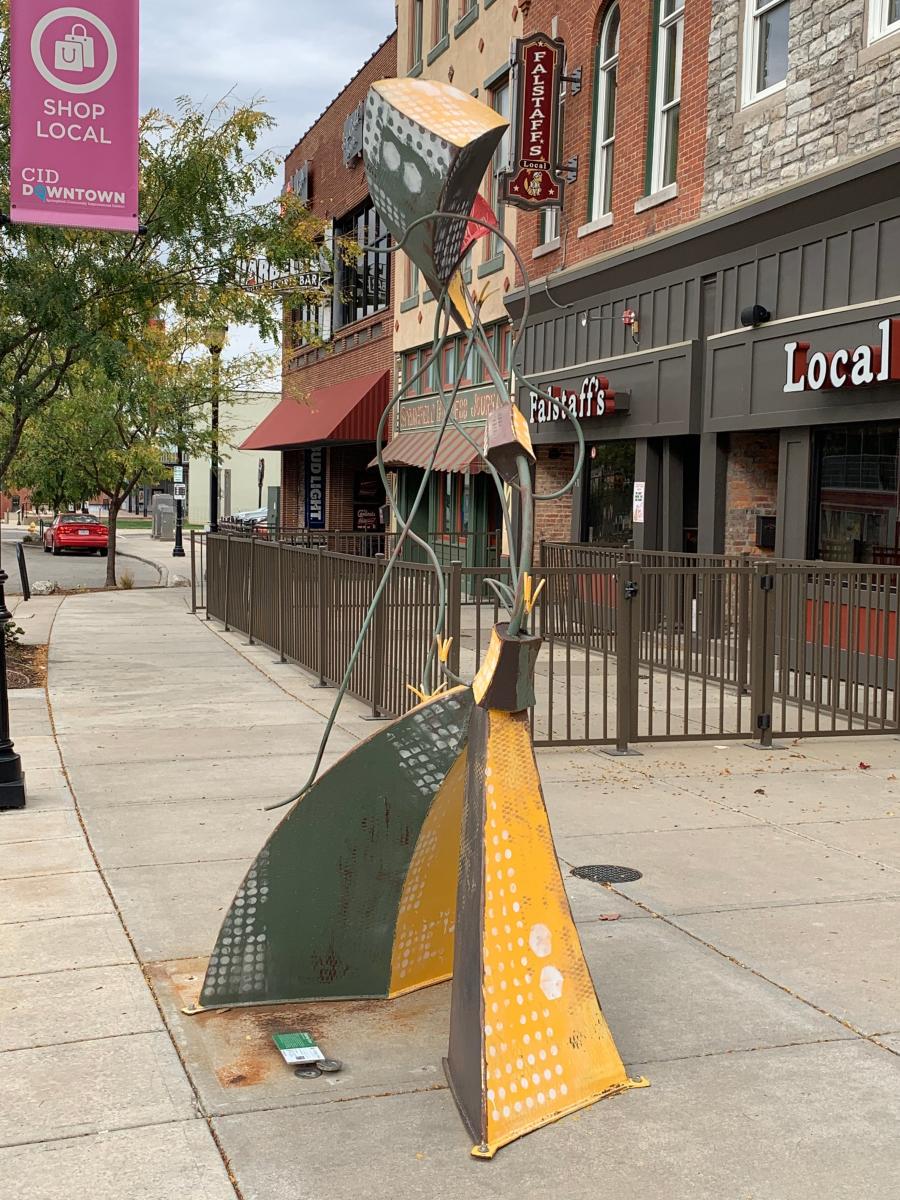 Popping Corn sculpture