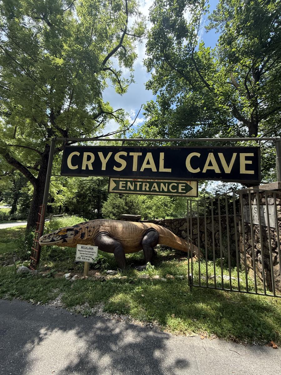 Crystal Cave Dinosaur Trail