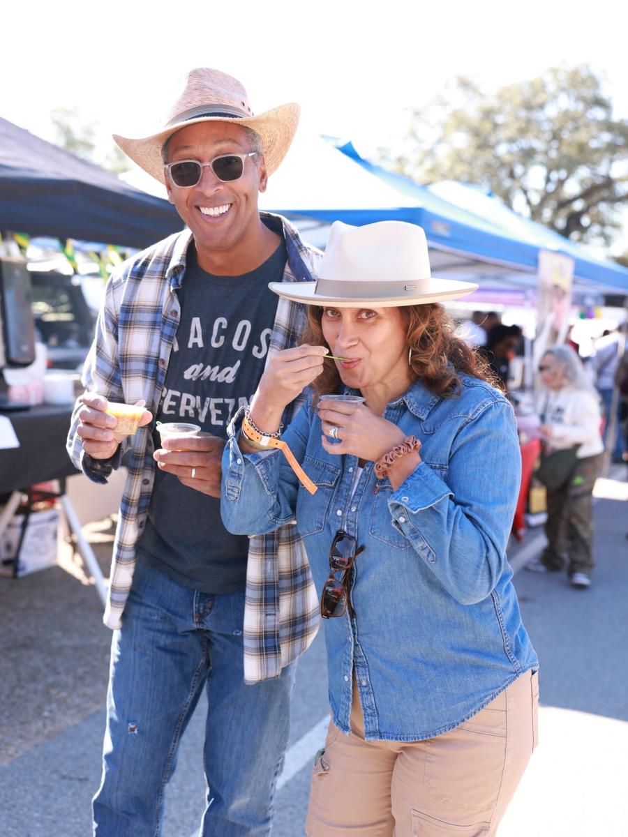 NOLA Zydeco Fest - food
