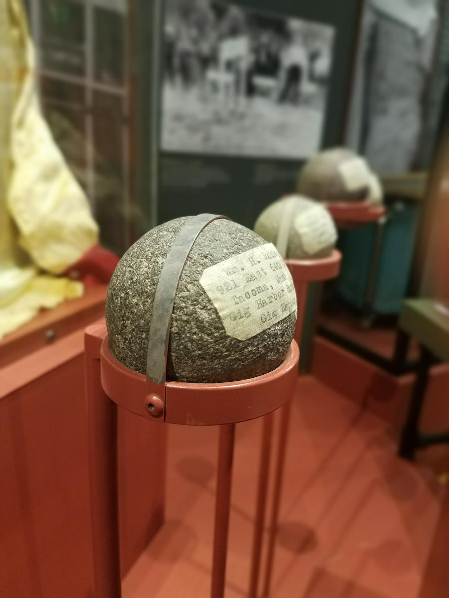 Roundest Rocks at Gig Harbor's Harbor History Museum