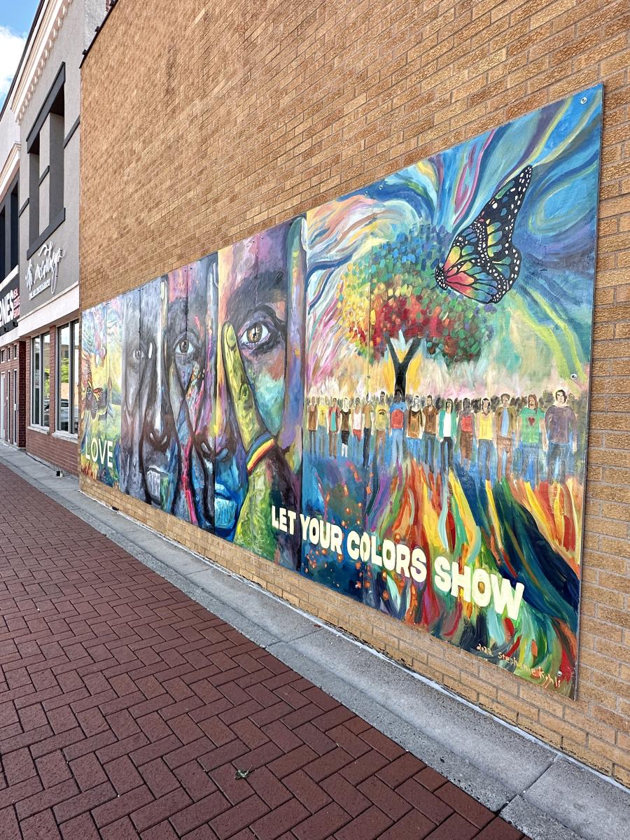 Pride Mural on HT Cobbelry