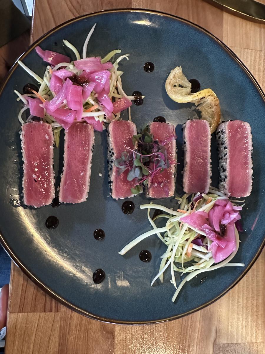 Ahi Tuna - Aura Craft Bar and Restaurant
