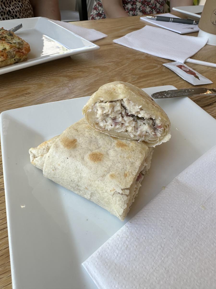chicken bacon ranch wrap