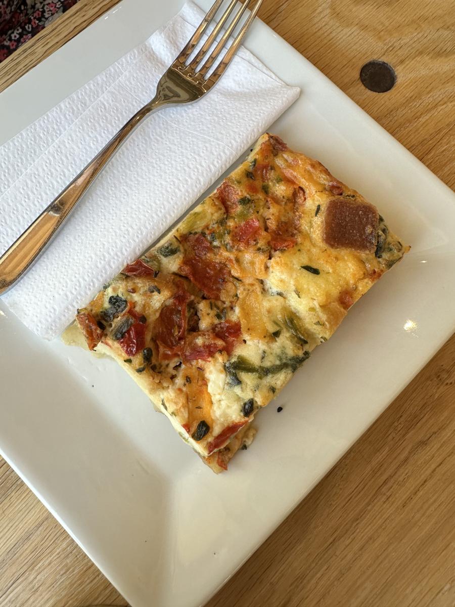 Mediterranean quiche