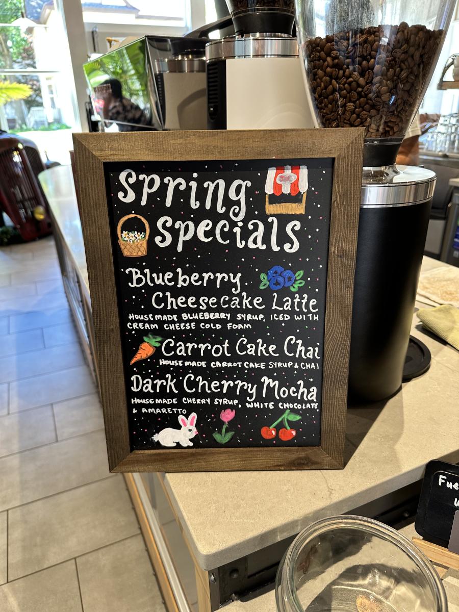 Jump Start Cafe Decor
