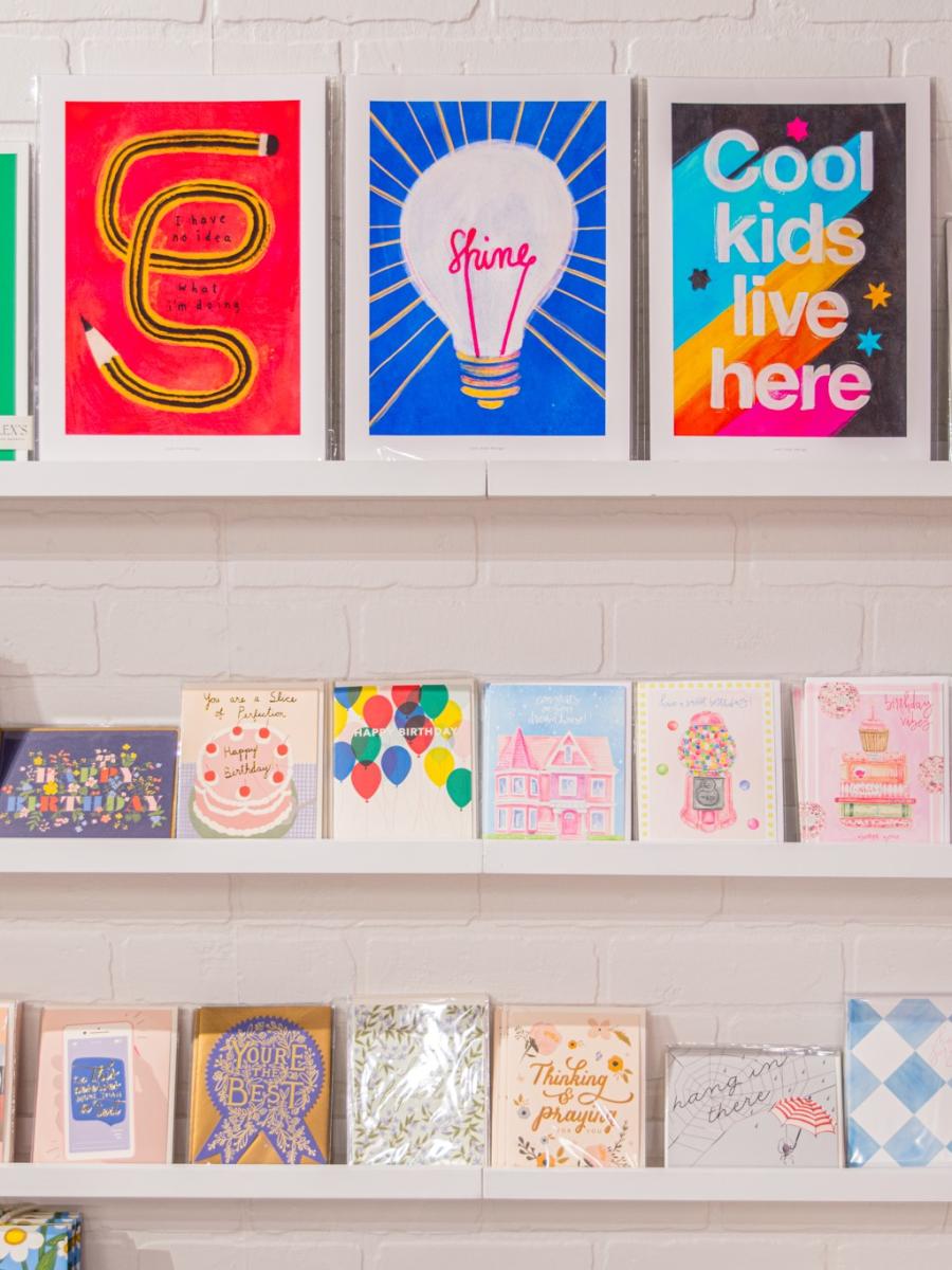 cards at Jen Loves Paper in The Woodlands, Texas