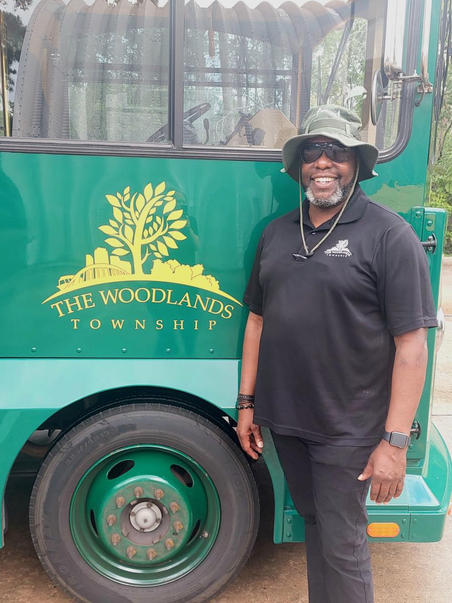 Jesse Blackwell, Trolley Driver in The Woodlands, Texas