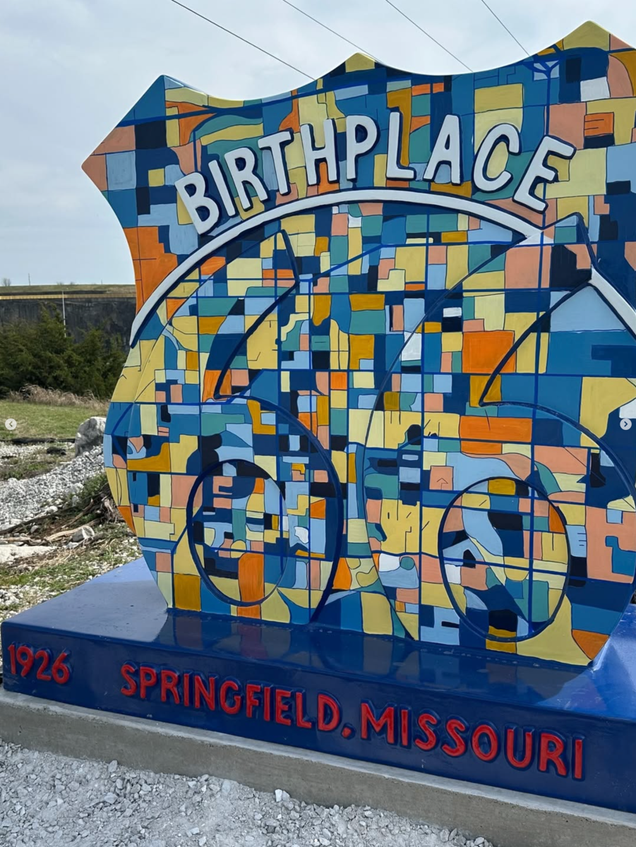 Intersected Journeys Route 66 Centennial Sculpture