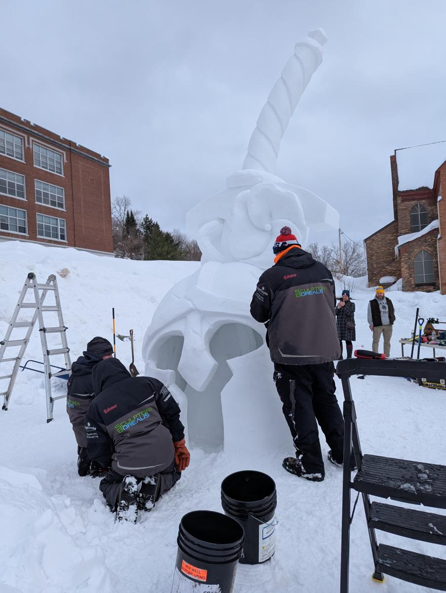 The Crossing Place | Heikinpäivä Snow Sculpture Invitational