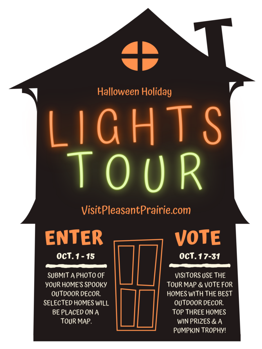 Halloween Holiday Lights Tour - simple flyer