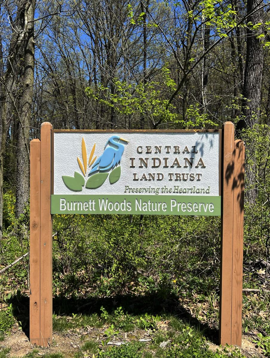Entrance to Burnett Woods