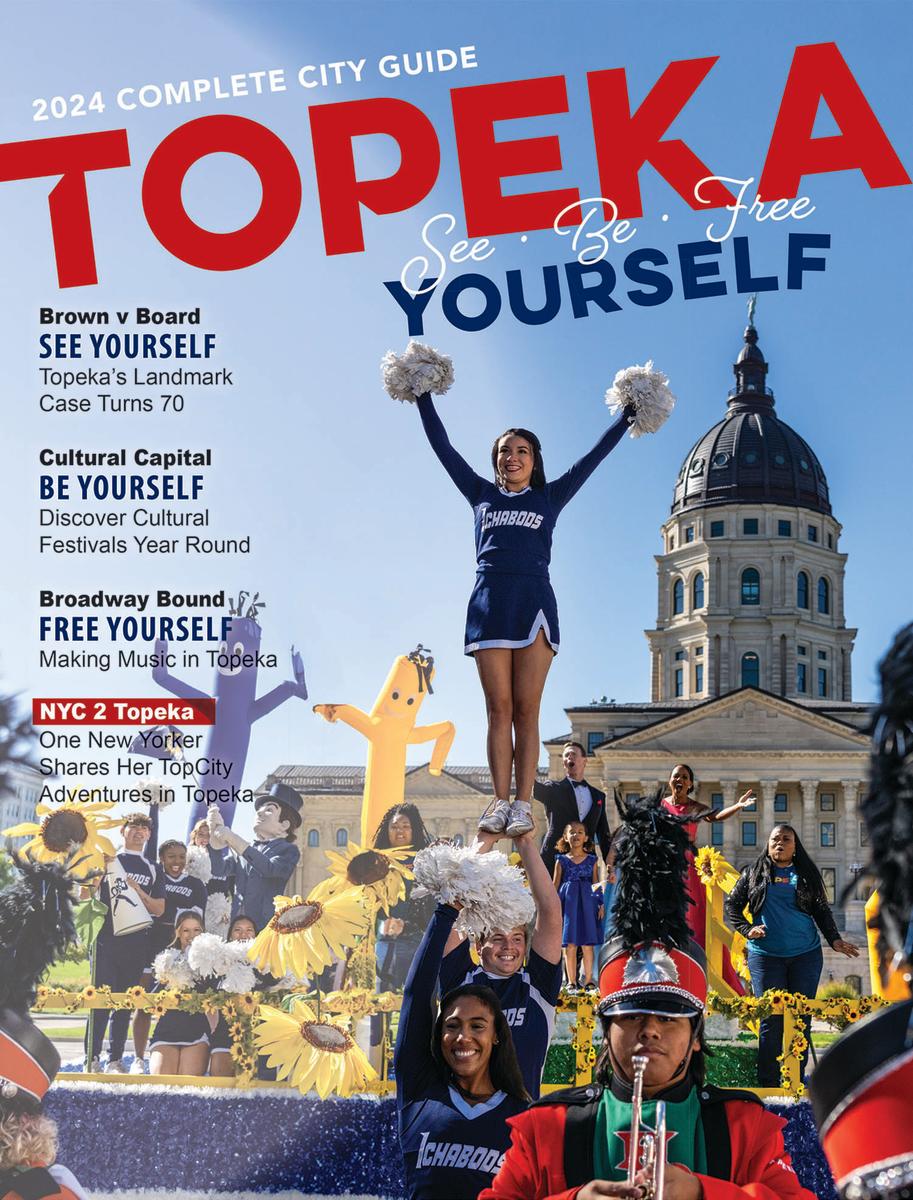 2024 Topeka City Guide English Cover
