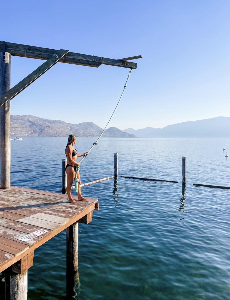 Emily on Okanagan Lake