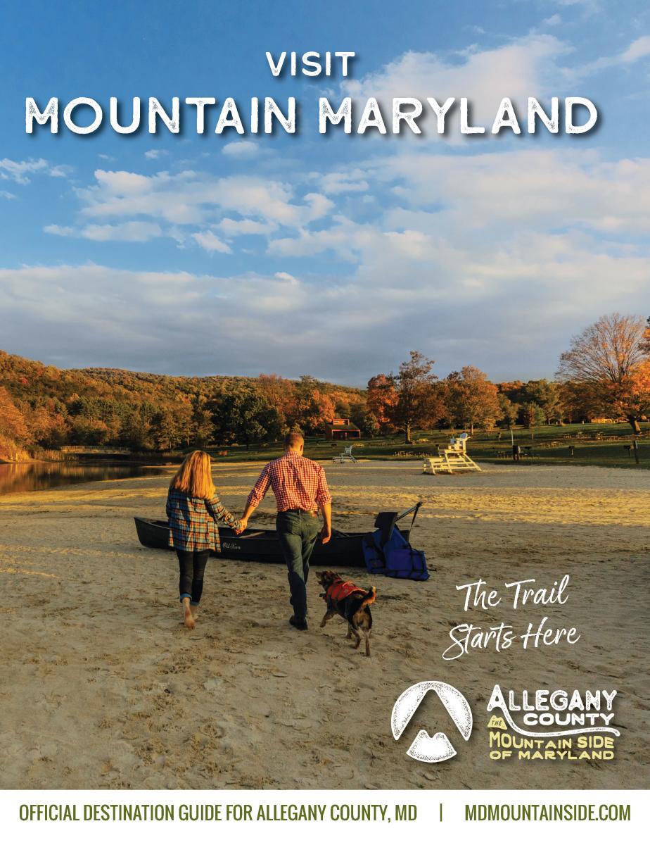 Front Cover - 2024 Visit Mountain Maryland Destination Guide