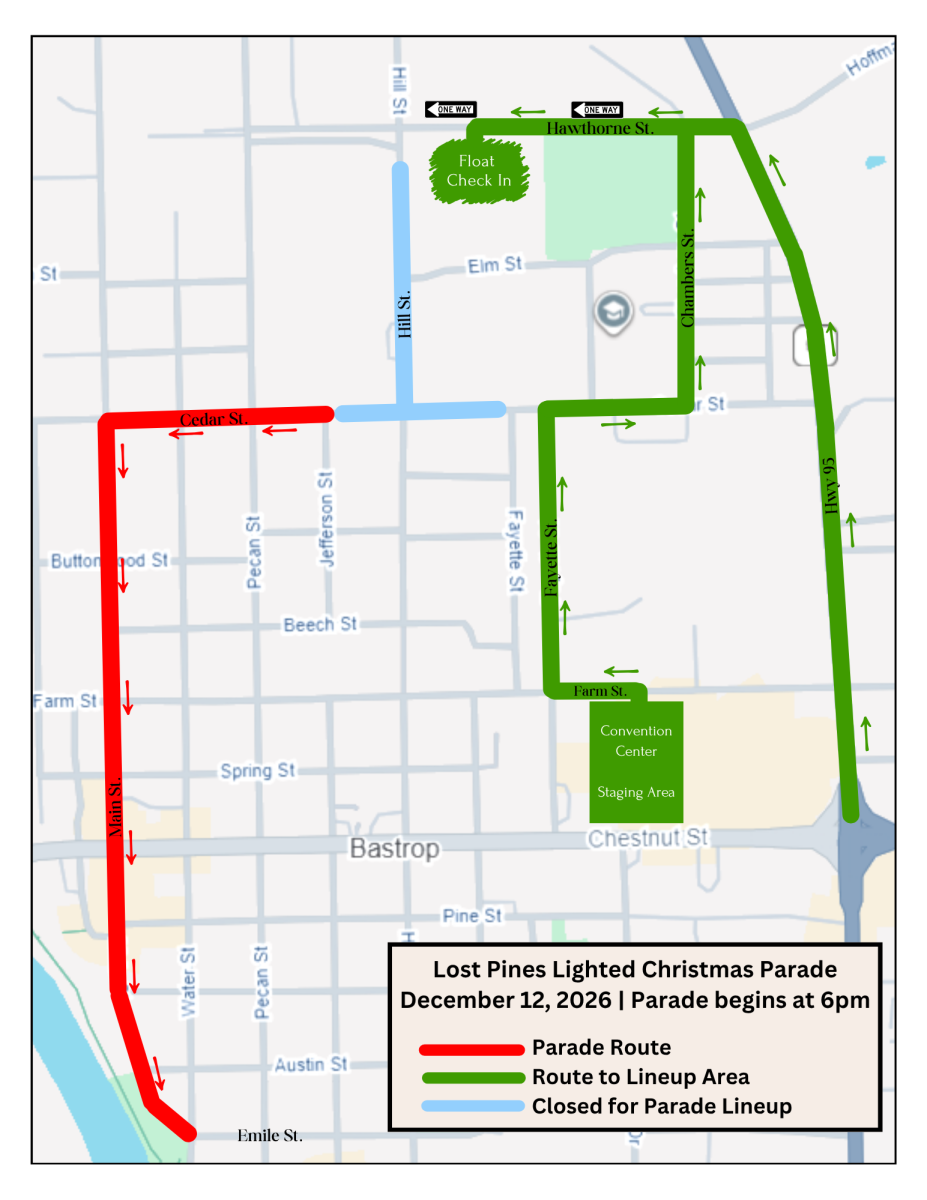 LPC Parade 2026 Route