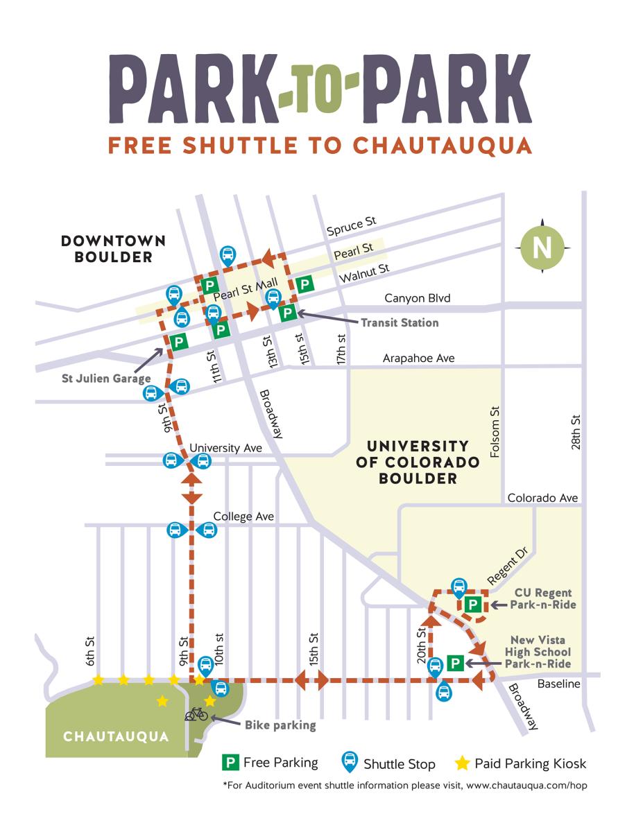 Park to Park Shuttle Map 2023
