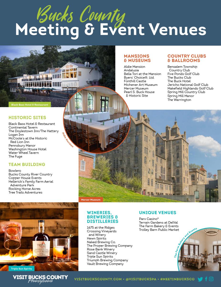 Bucks County Meeting and Event Guide