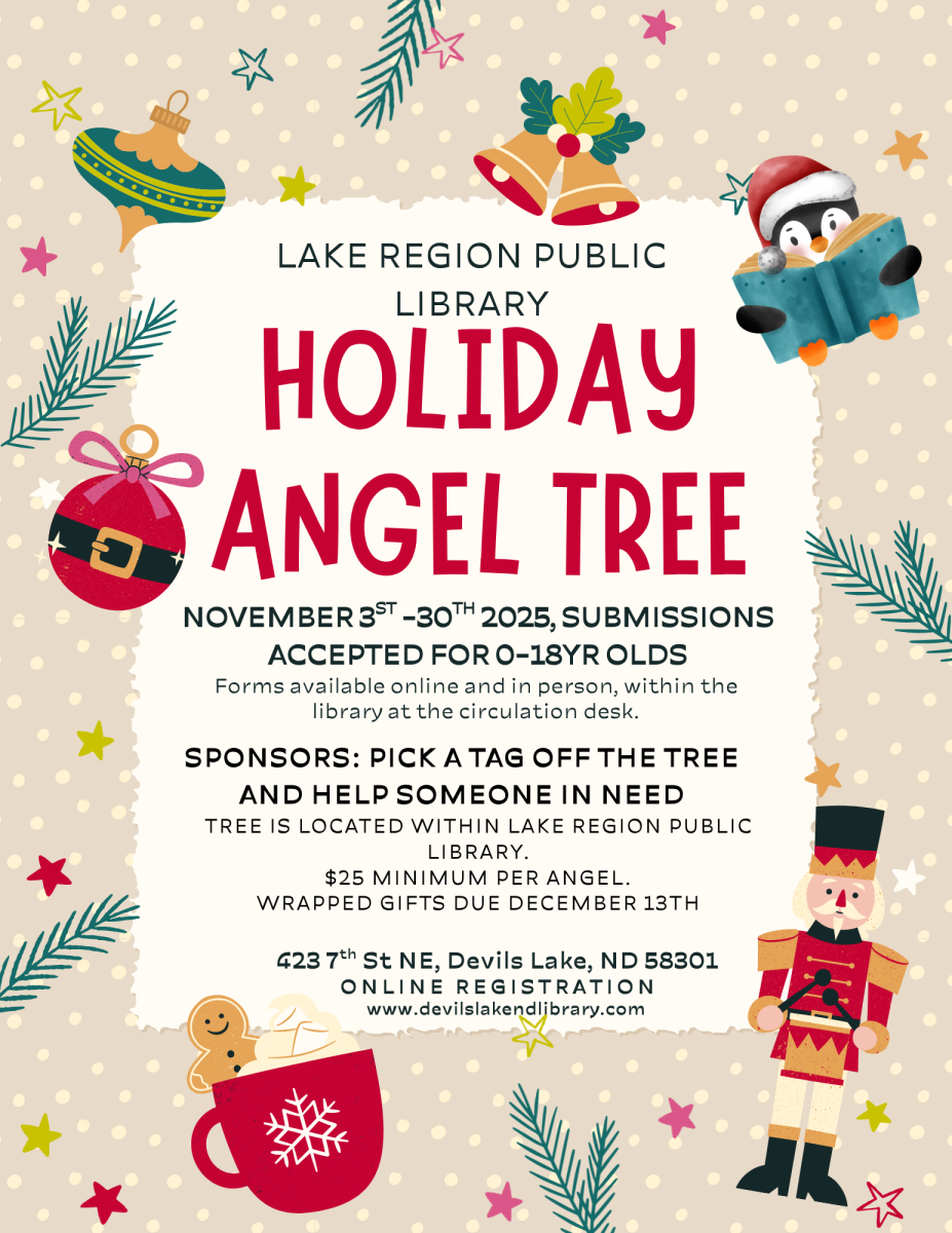 Lake Region Public Library Holiday Angel Tree Dates