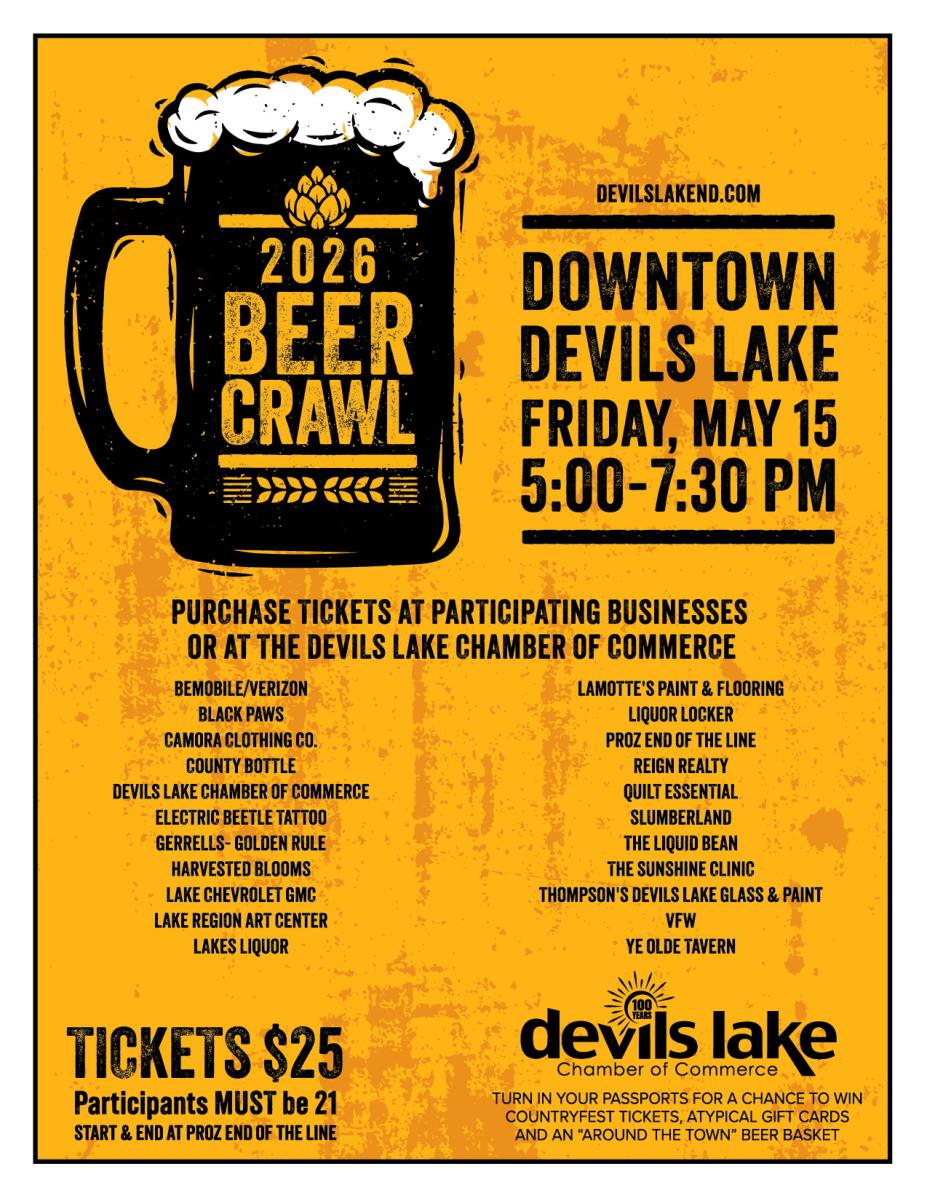 2026 Beer Crawl Poster