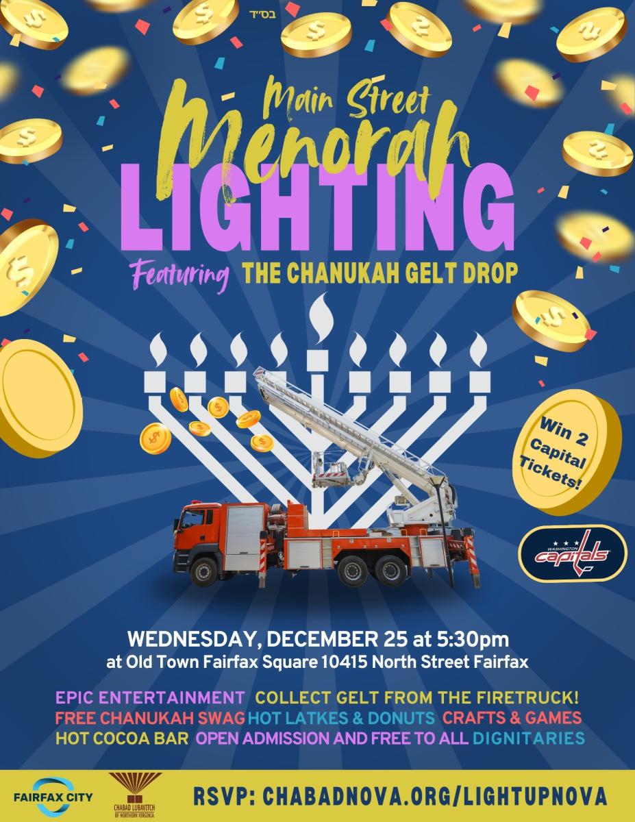 Chanukah Celebration in Fairfax