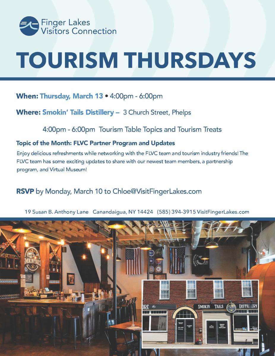 March 2025 Tourism Thursday Invitation