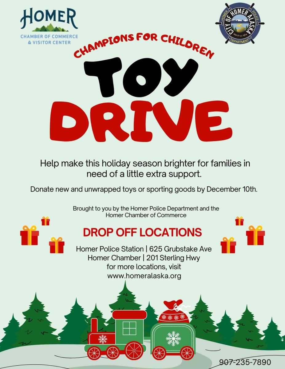 Homer PD Toy Drive