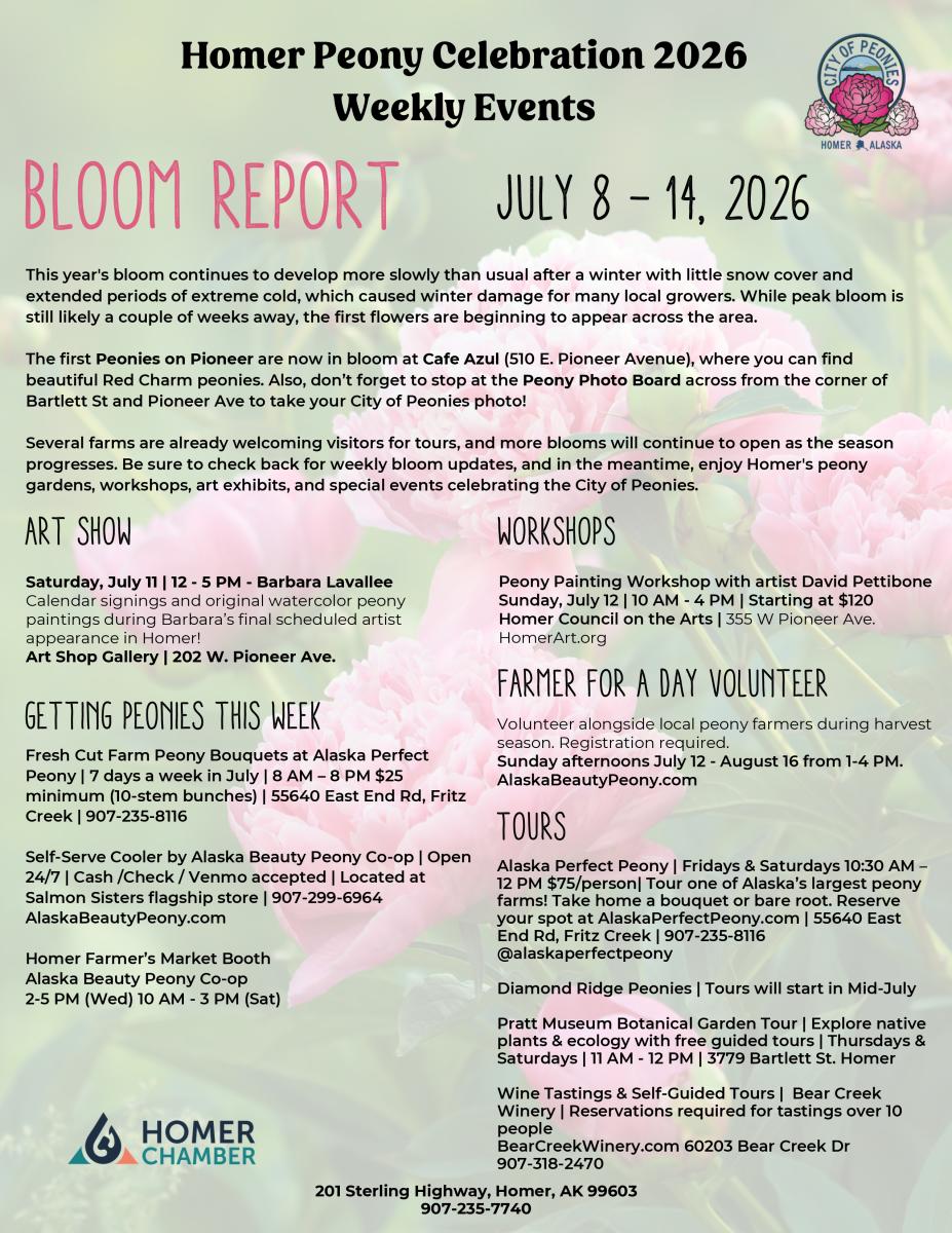 Bloom Report Week 2