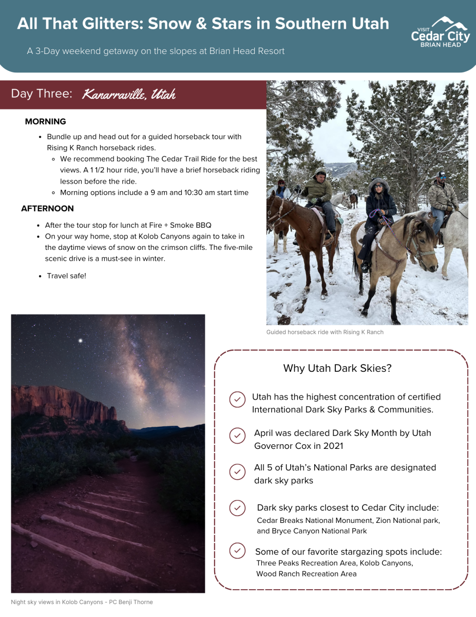 Winter Stargazing Itinerary (page 2)