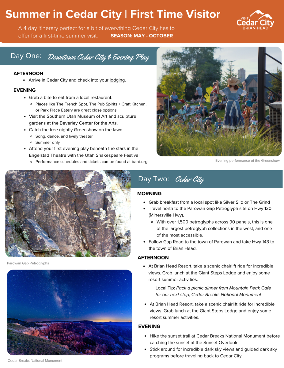 First Time Visitor - Summer (page 1)
