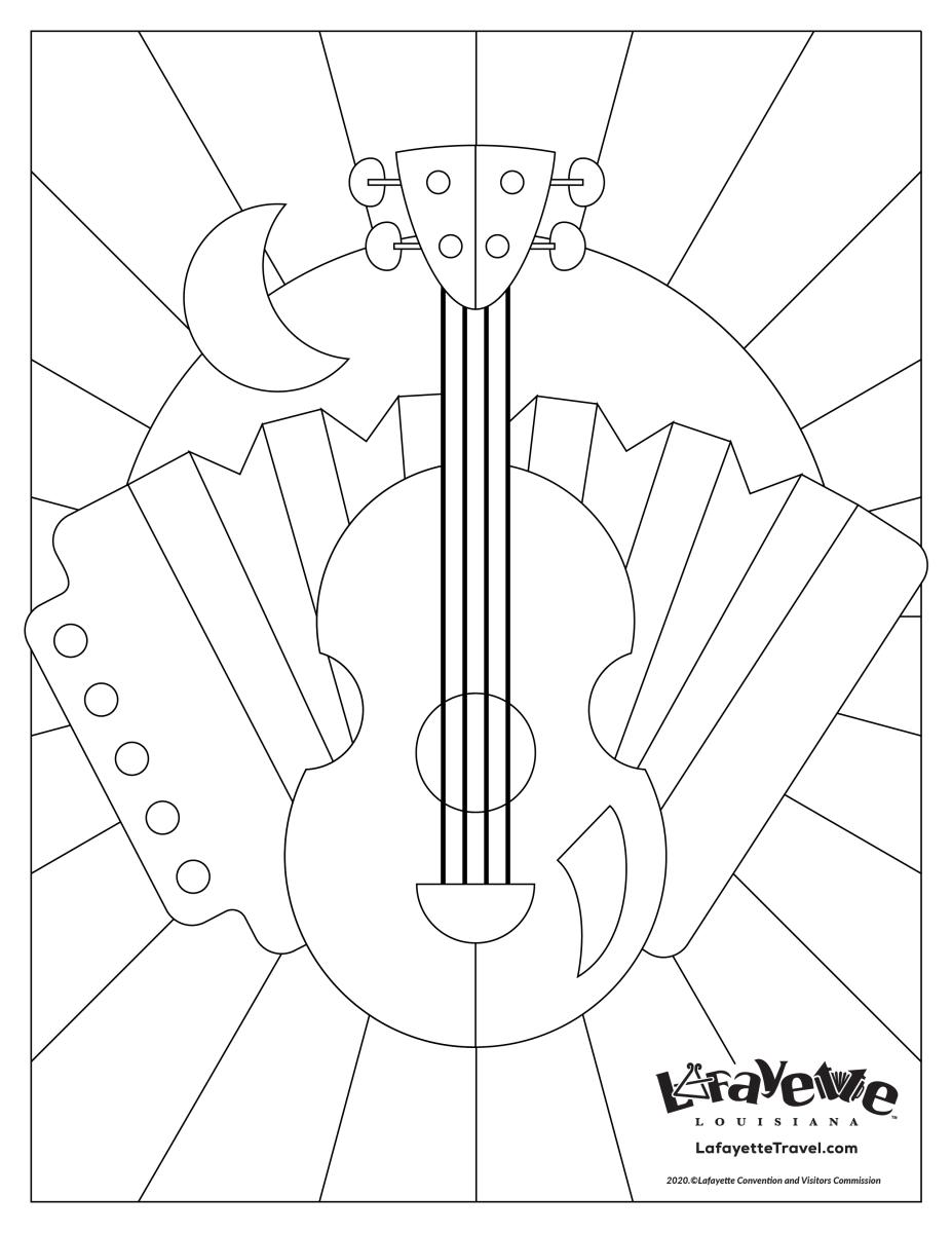 Music Coloring Sheet