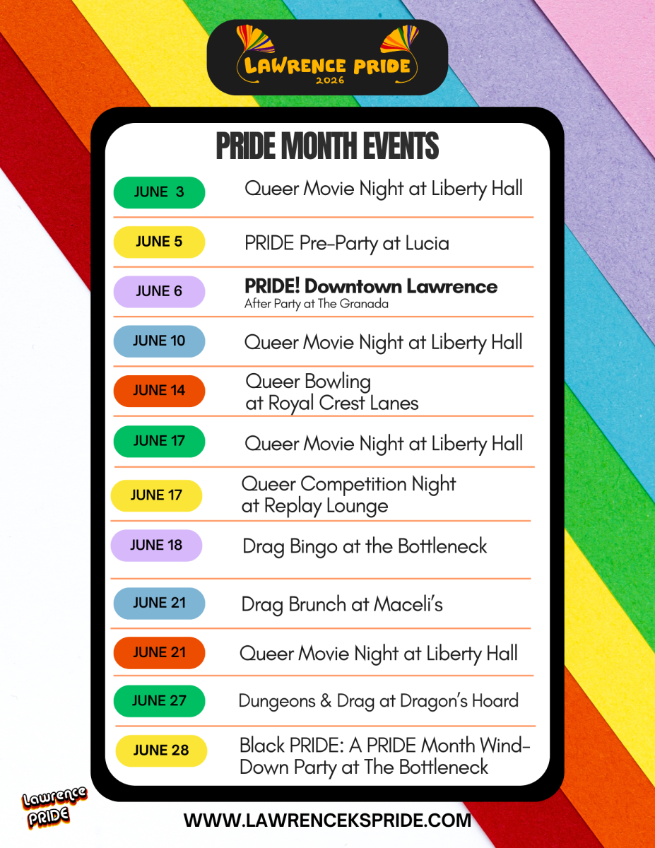 Pride month 2026 schedule