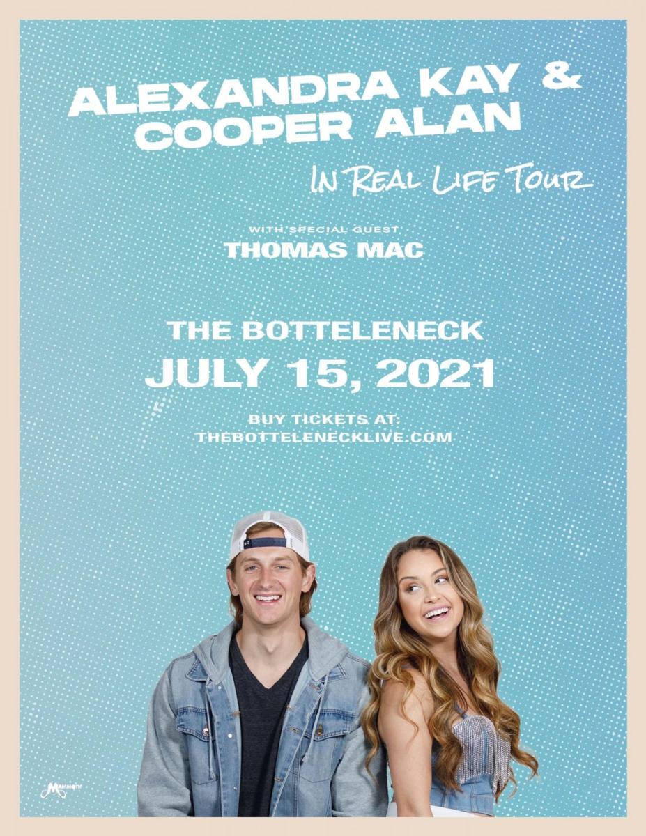Alexandra Kay Cooper Alan concert poster
