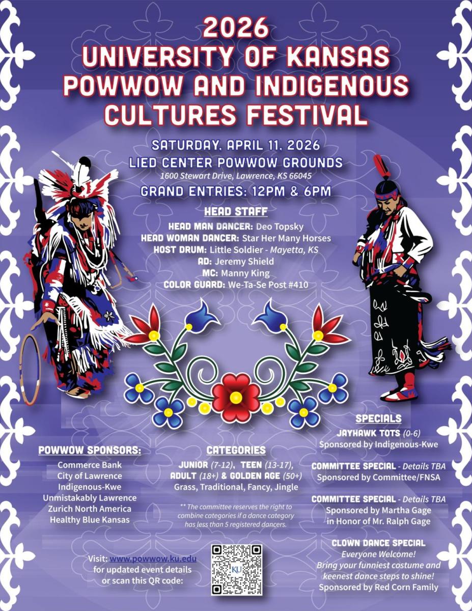 KU Powwow & Indigenous Cultures Festival 2026