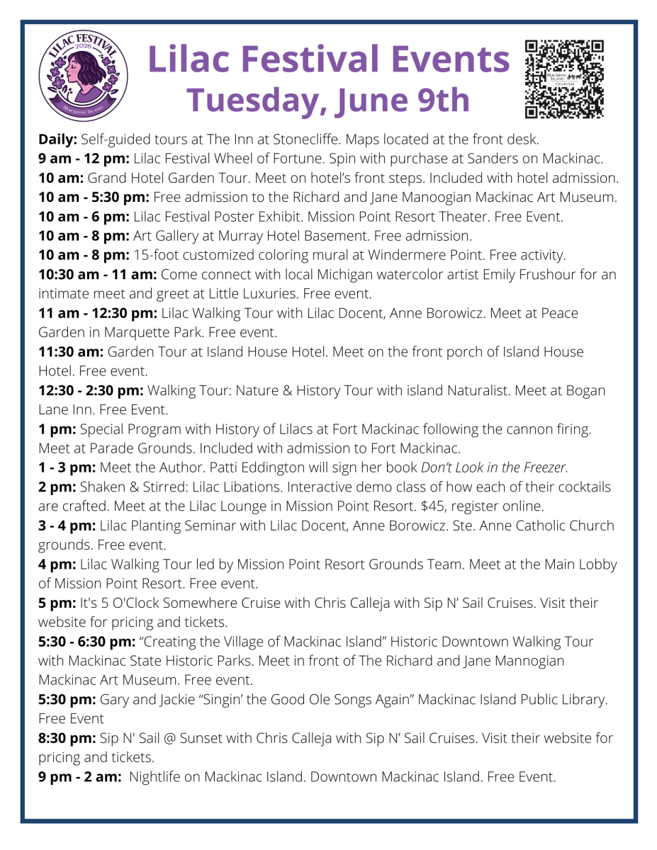 June 9 LLF Events