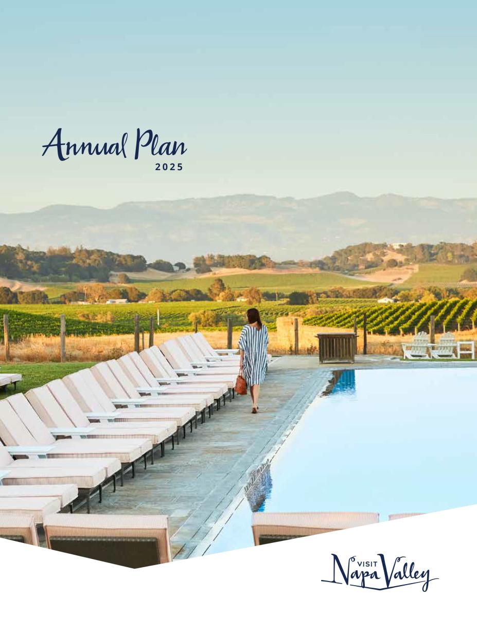 Visit Napa Valley FY25 Annual Plan