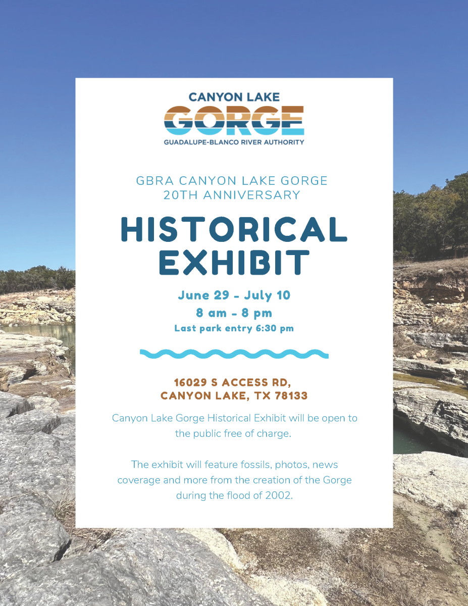GBRA Gorge Flood Historical Exhibit