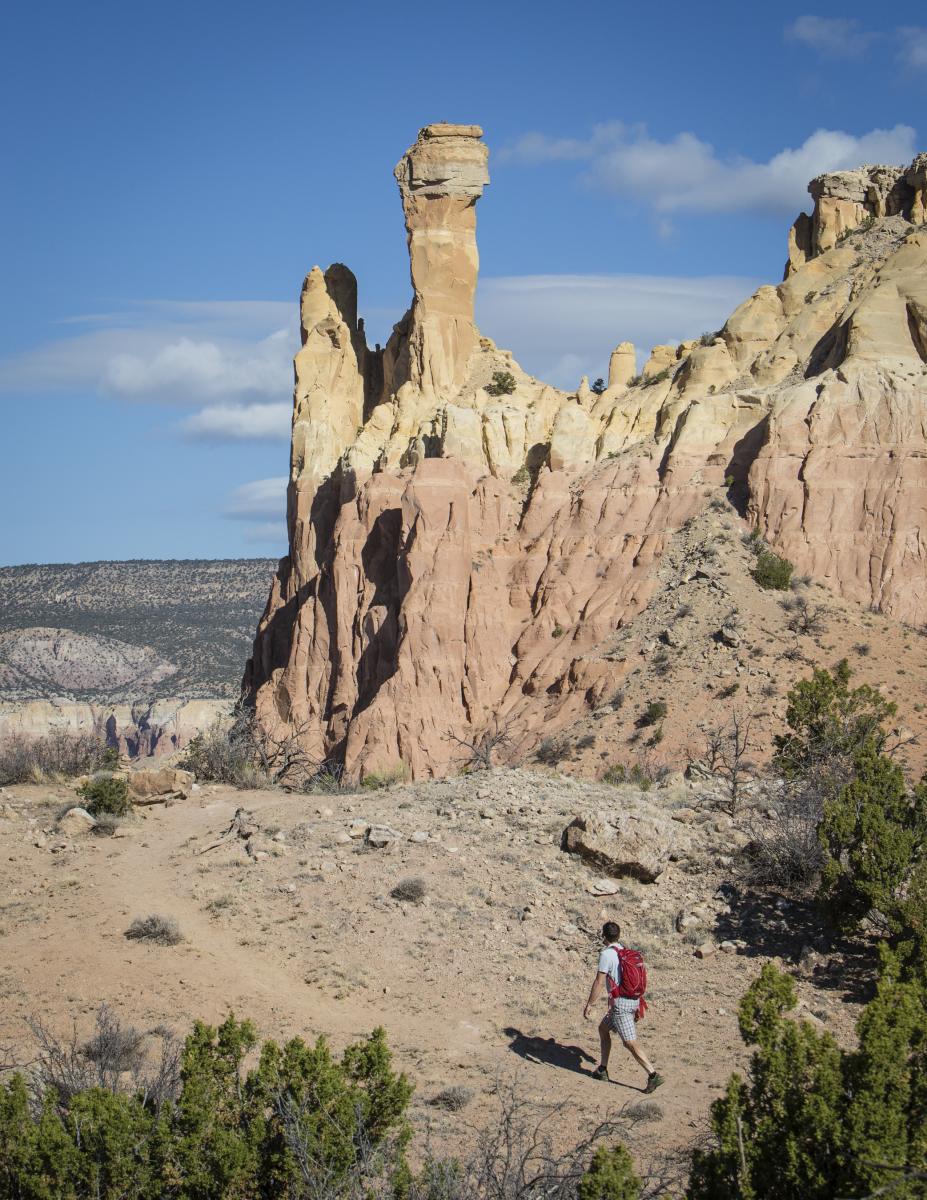 Riana Campground sites, nestled among piñons and junipers, feel private while offering access to hiking.