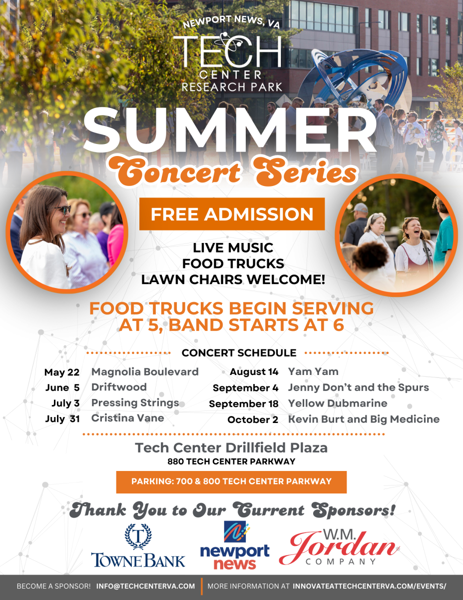 Tech Center Summer Concert Series Flyer