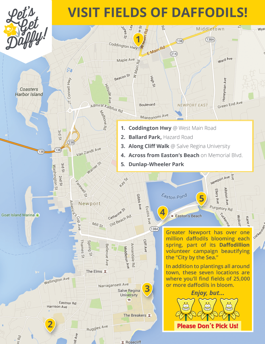 Daffodil Days Map