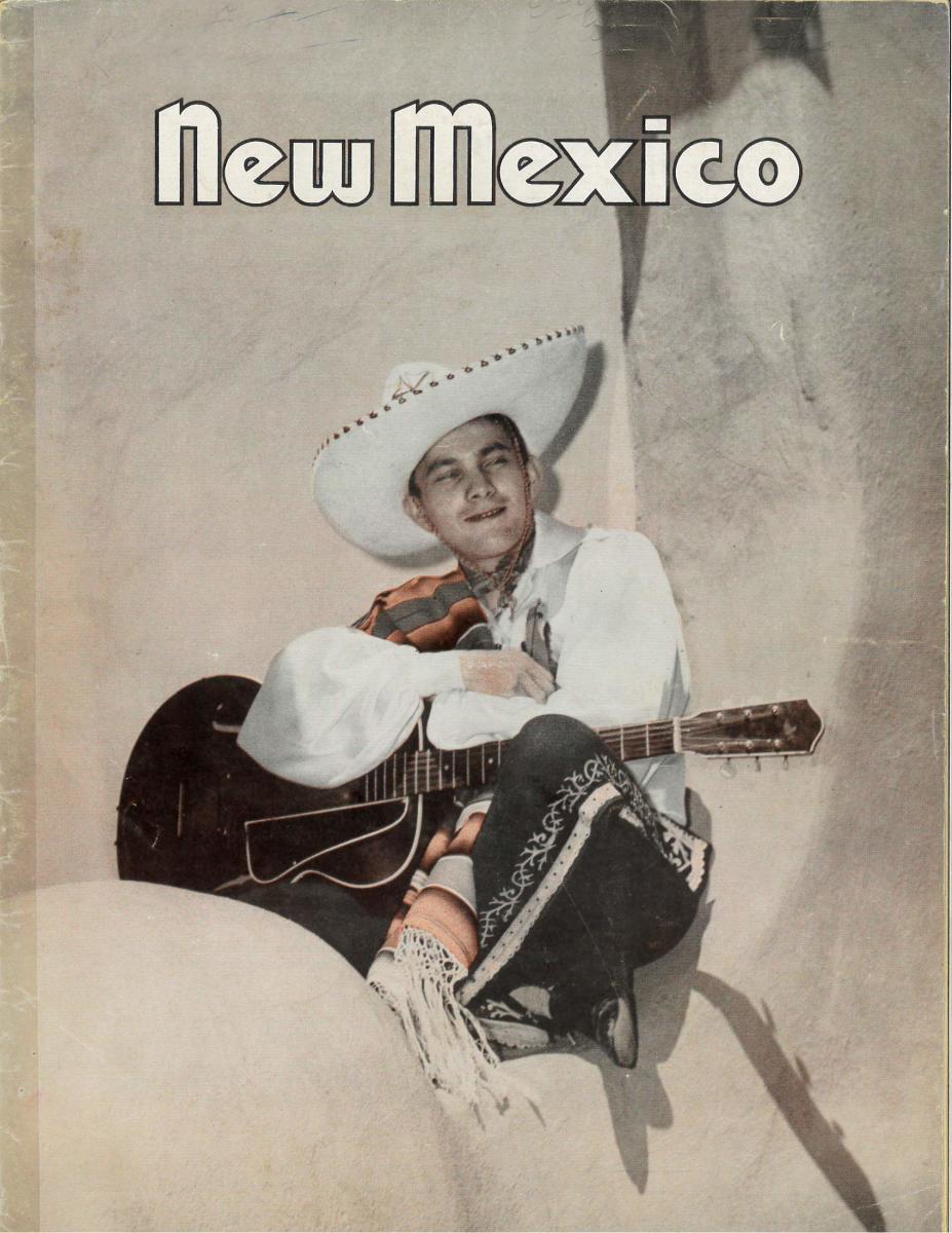 New Mexico Magazine, August 1942 Cover