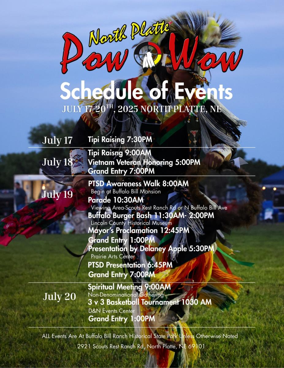 2025 Pow Wow Schedule of Events