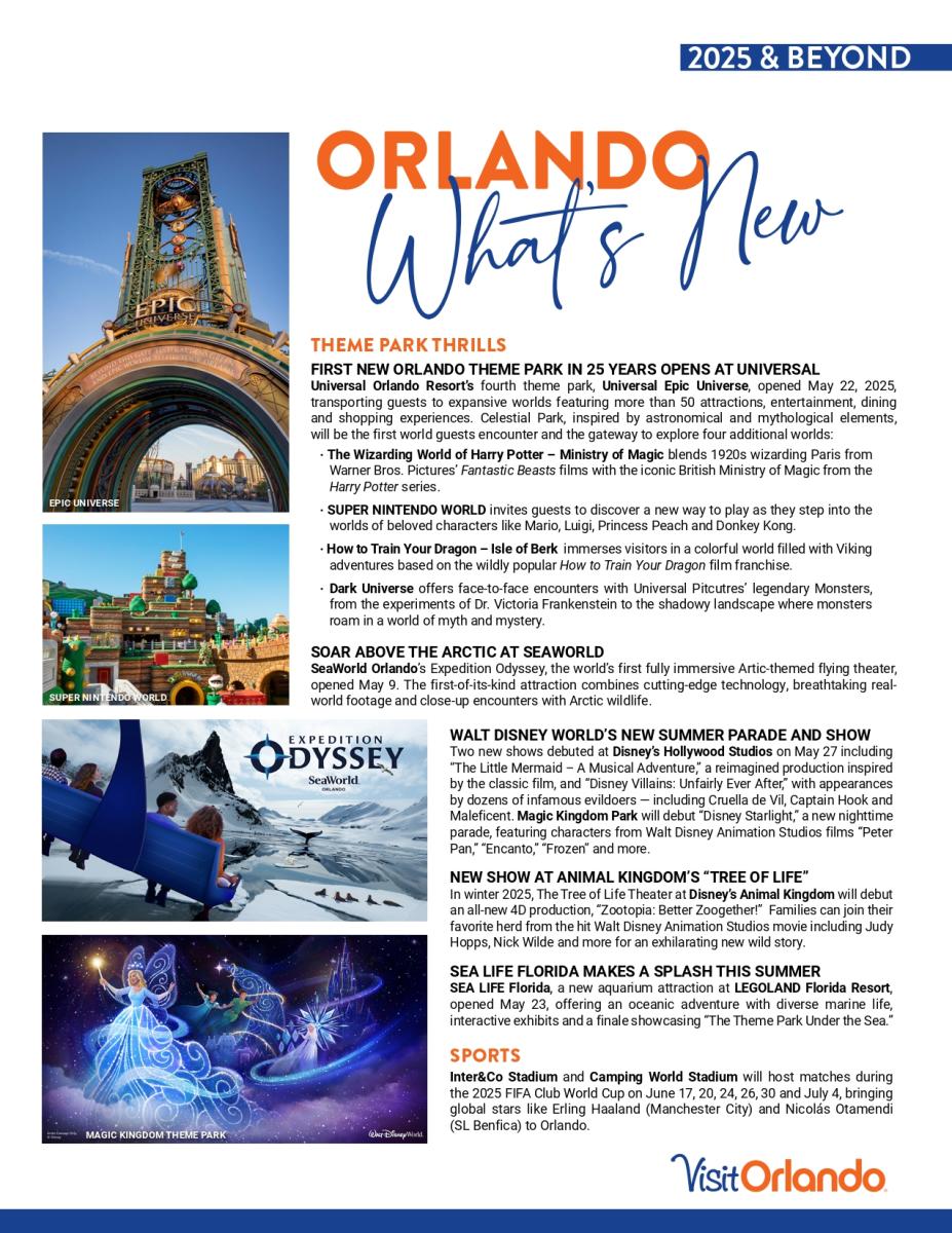 What's New in Orlando: 2025 & Beyond