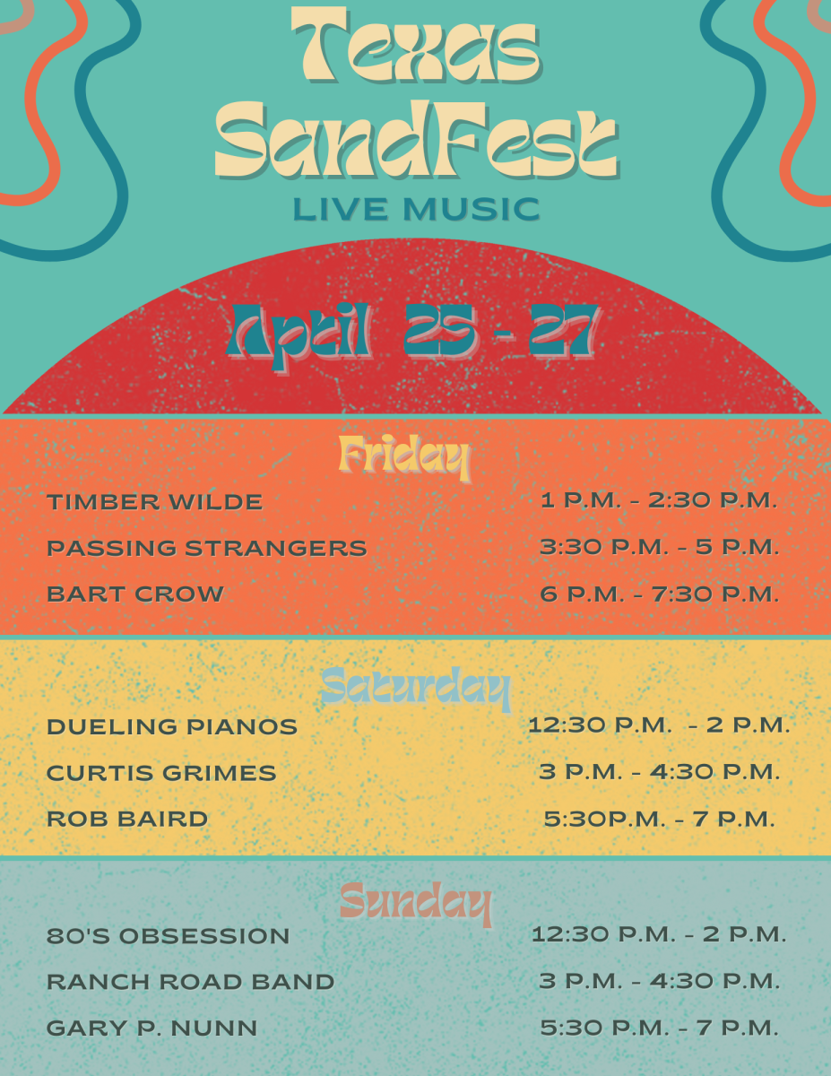 2025 Texas SandFest music lineup