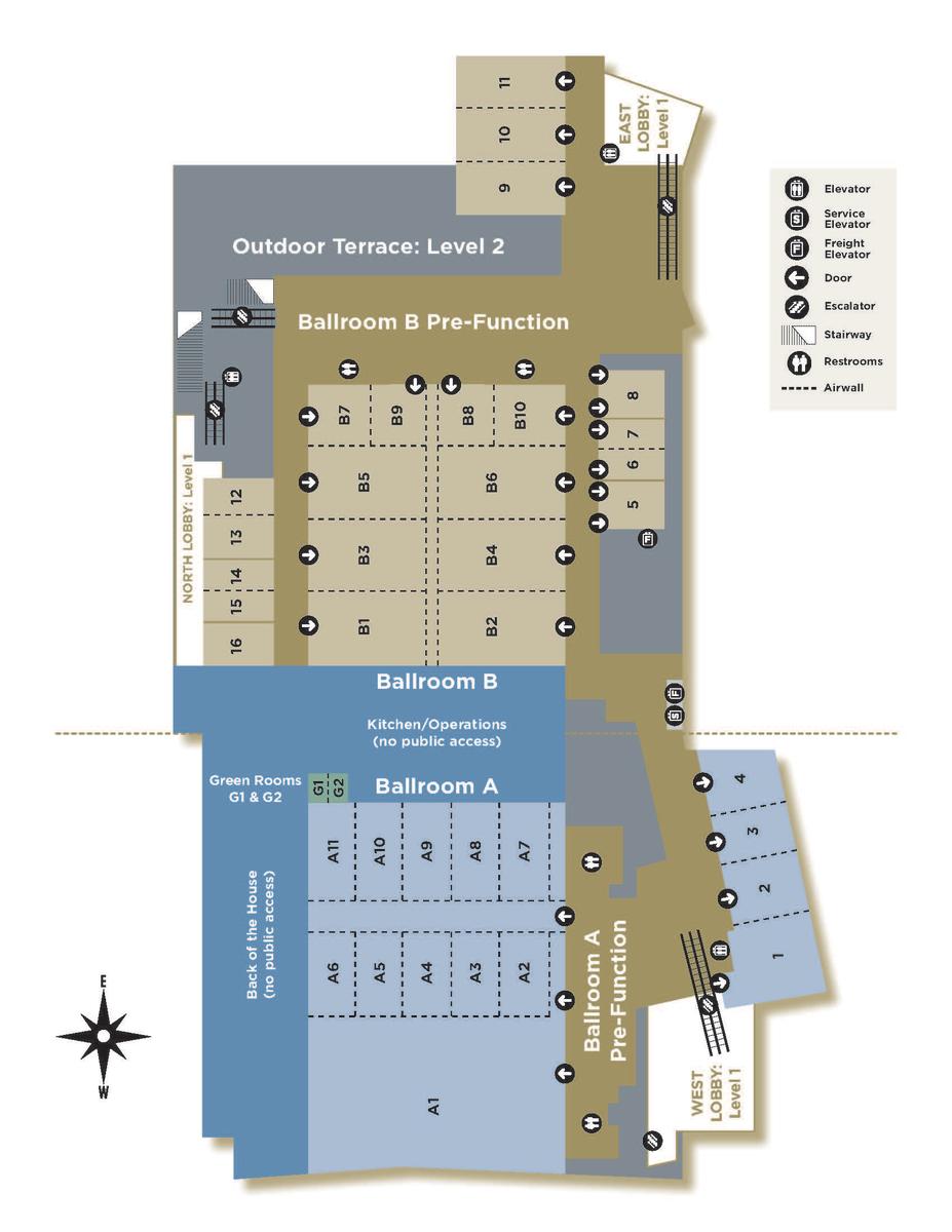 Mandalay Bay Convention Center floor plan