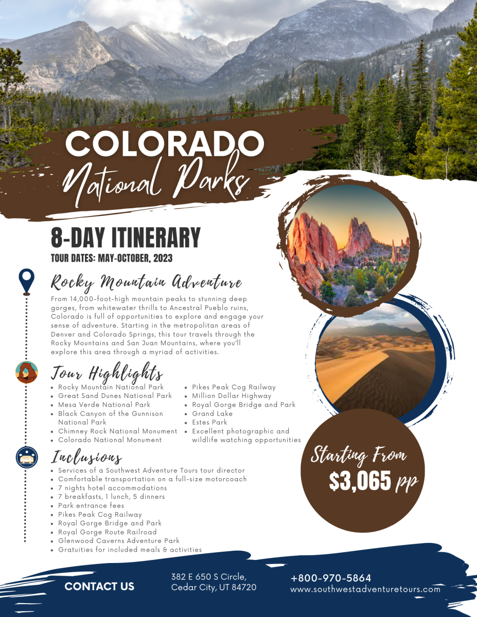 Colorado National Parks Group Tour